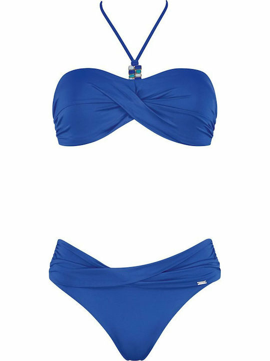 Triumph Venus Elegance 15 TPD SD Set Bikini Με Ενίσχυση Μπλε 10150115