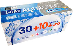 Meyers Aqualens Refresh One Day 40 Daily Лещи за контакт Силиконов хидрогел с UV защита