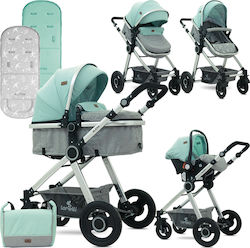 Lorelli Bertoni Alexa 3 in 1 Green & Grey Birds