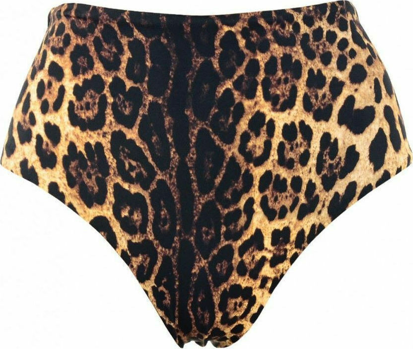 Rock Club BP 3097 Bikini Slip Ψηλόμεσο Animal Print Skroutz gr