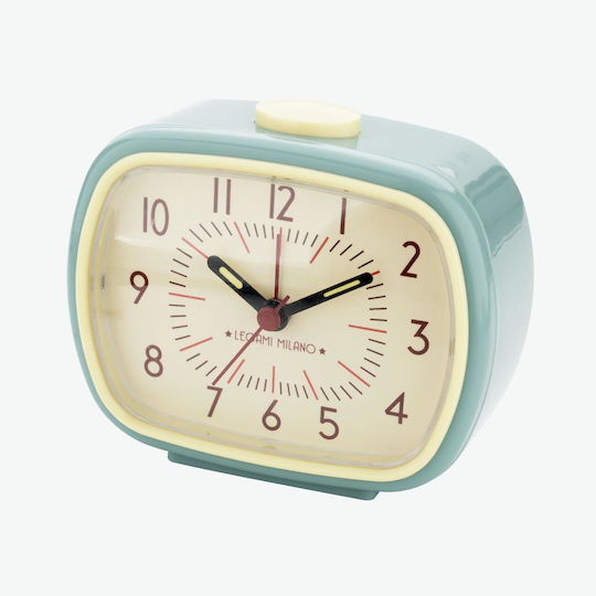 Legami Milano Vintage Memories CLΟ0002 Επιτραπέζιο Ρολόι με Ξυπνητήρι CLO0002