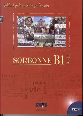 Sorbonne b1 Ecrit Professeur