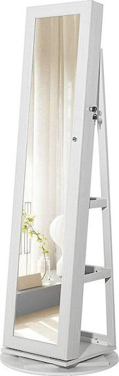 Songmics Ορθογώνιος Λευκός 161x38cm
