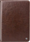 Qialino Genuine Leather Flip Cover Καφέ (iPad 2/3/4)