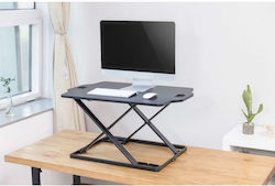 Gaming Desk Ergonomic Standing SD-1 with Adjustable Height 79.5x54x40.7cm Black