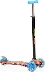 Byox Kids Scooter Foldable Rapture 3-Wheel for 3+ Years Blue