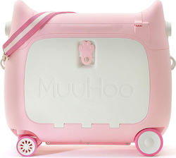 Muuhoo MH6649 Παιδική Βαλίτσα με ύψος 51cm σε Ροζ χρώμα
