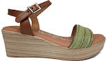 Oh My Sandals 4582 Khaki