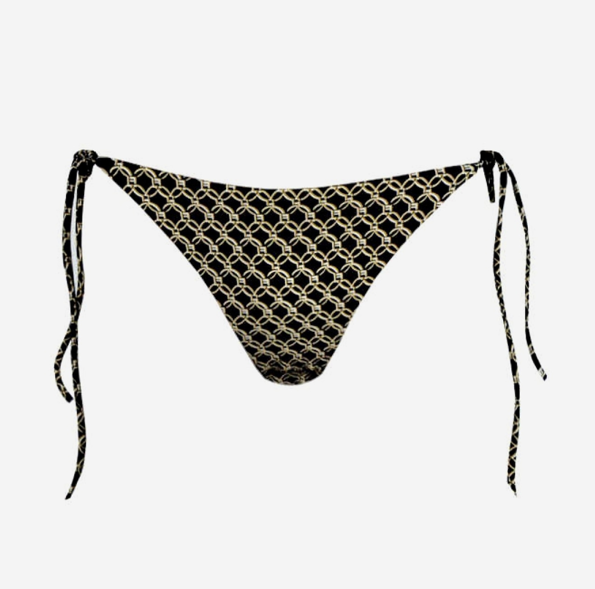 Rock Club BP 3147 Bikini Slip με Κορδονάκια Μαύρο Skroutz gr