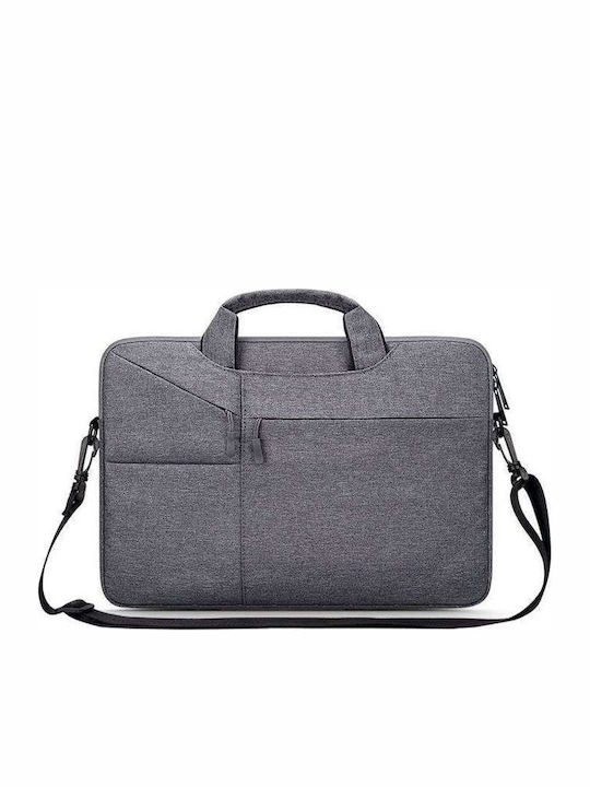 Tech-Protect Pocketbag Τσάντα Ώμου / Χειρός 14" Dark Grey