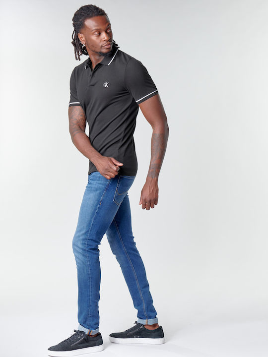 Calvin Klein Polo Tricou Negru