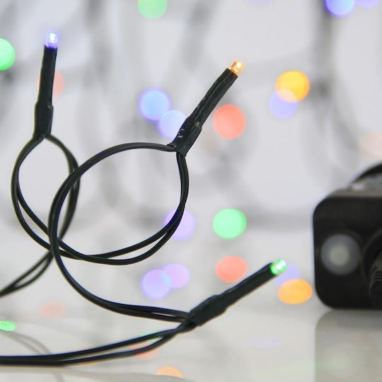 180 Λαμπάκια LED 8.95μ. Πολύχρωμα σε Σειρά