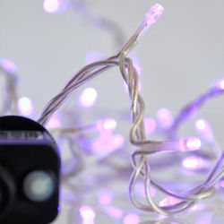 240 Λαμπάκια LED 11.95μ. Μωβ σε Σειρά