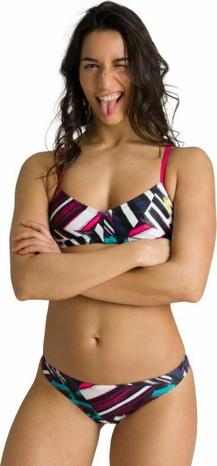 Arena Bikini Slip Fuchsia Turquoise Skroutz Gr