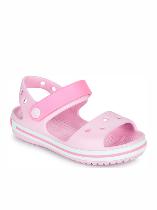 Crocs Crocband Kids Anatomical Beach Shoes Pink