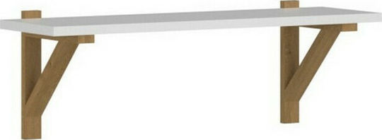 Shelf Wall Neptune 67x21x22.5cm White / Sonoma