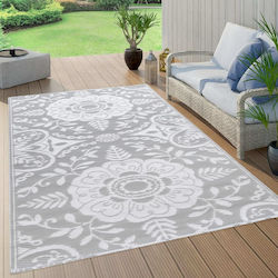 vidaXL Χαλί Εξωτερικού Χώρου 160x230cm Ανοιχτό Γκρι