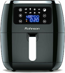 Rohnson Air Fryer with Removable Basket 6lt Black
