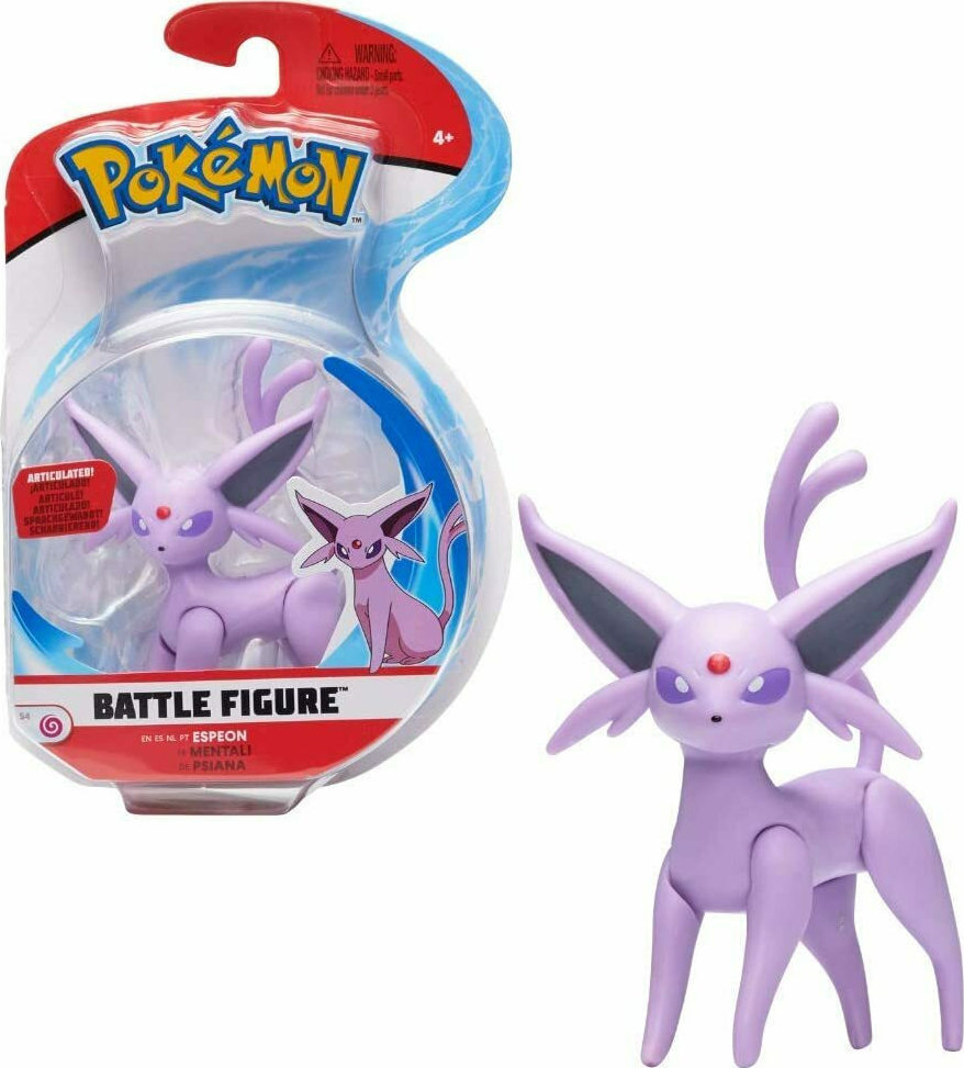 Jazwares Battle Figure Set Pokemon Espeon Skroutz Gr