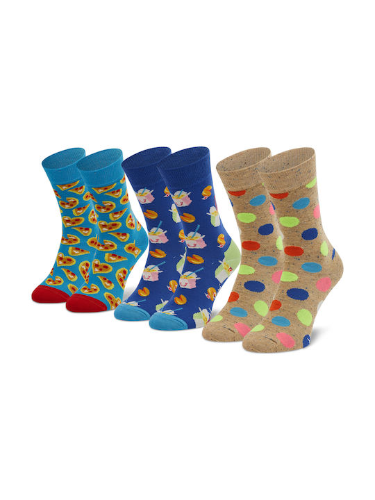 Happy Socks Pizza Love Gift Set Socken Mehrfarbig 3Pack