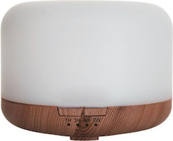 Eurolamp Led Συσκευή Αρωματοθεραπείας Υπερήχων με Χρονοδιακόπτη Λευκή 260ml 300-96000