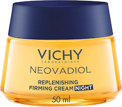 Vichy Neovadiol Replenishing Firming Cremă Față Noapte pentru Hidratare, Anti-îmbătrânire și Tonifiere 50ml