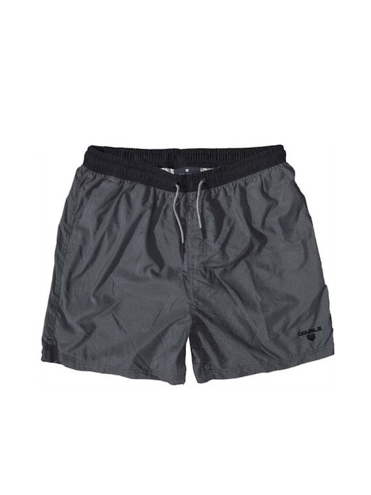 Double Men's Swimwear Shorts Gray