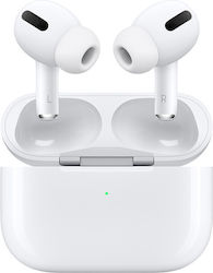 Apple AirPods Pro με MagSafe Charging Case В ухото Bluetooth Handsfree Безжични слушалки със Здравина за Спорт и Калъф за Зареждане Бяа