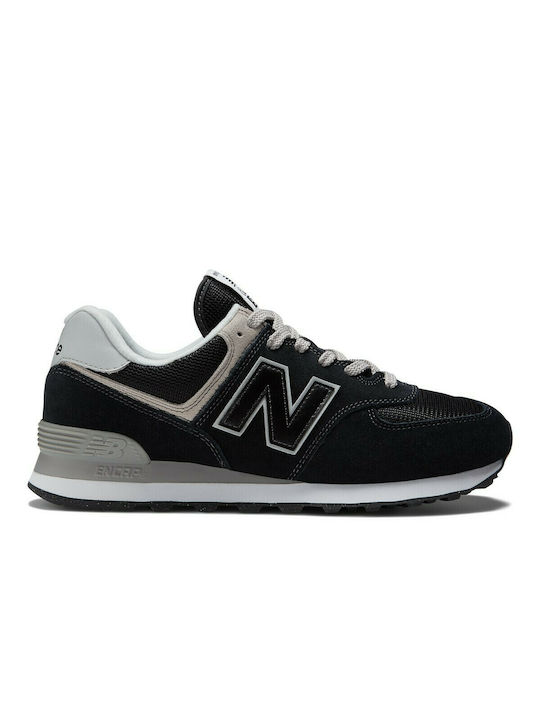 New Balance 574 Ανδρικά Sneakers Μαύρα