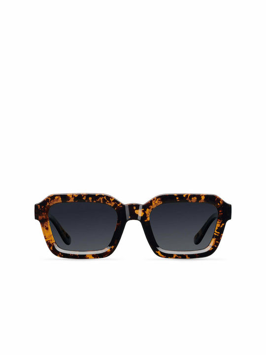 Meller Nayah Tigris Sunglasses with Tigris Carbon Tartaruga Plastic Frame and Black Polarized Lens NAY-TIGCAR