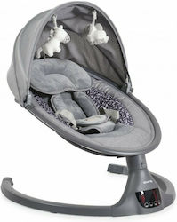 Cangaroo Elektrisch Baby Relax iSwing mit Musik Graphite für Kind bis 9kg