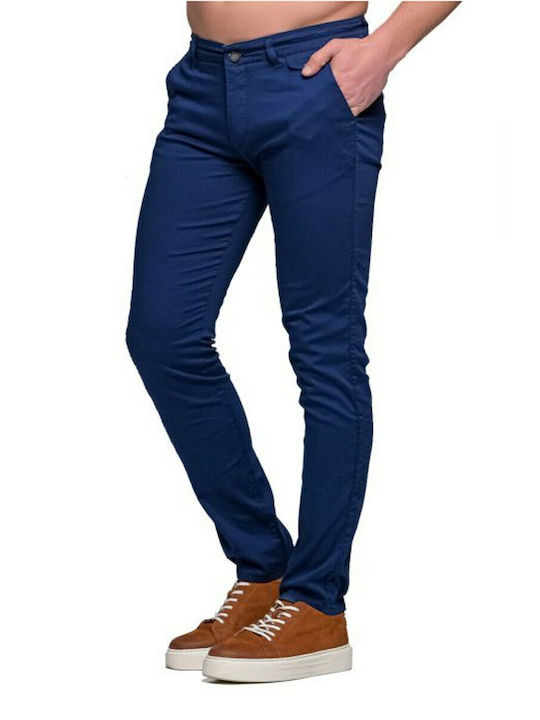 Ben Tailor Men's Trousers Chino Blue