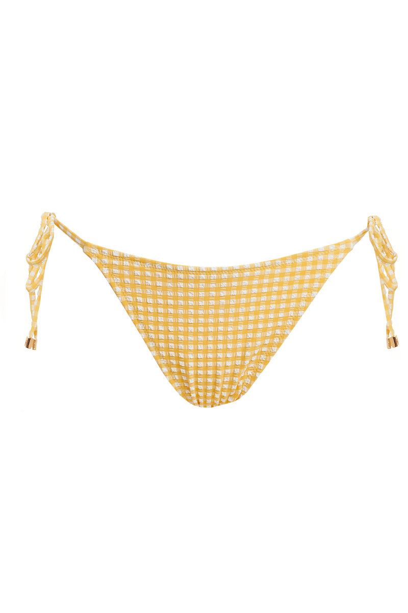 SugarFree 22802217 Bikini Slip με Κορδονάκια Κίτρινο Skroutz gr