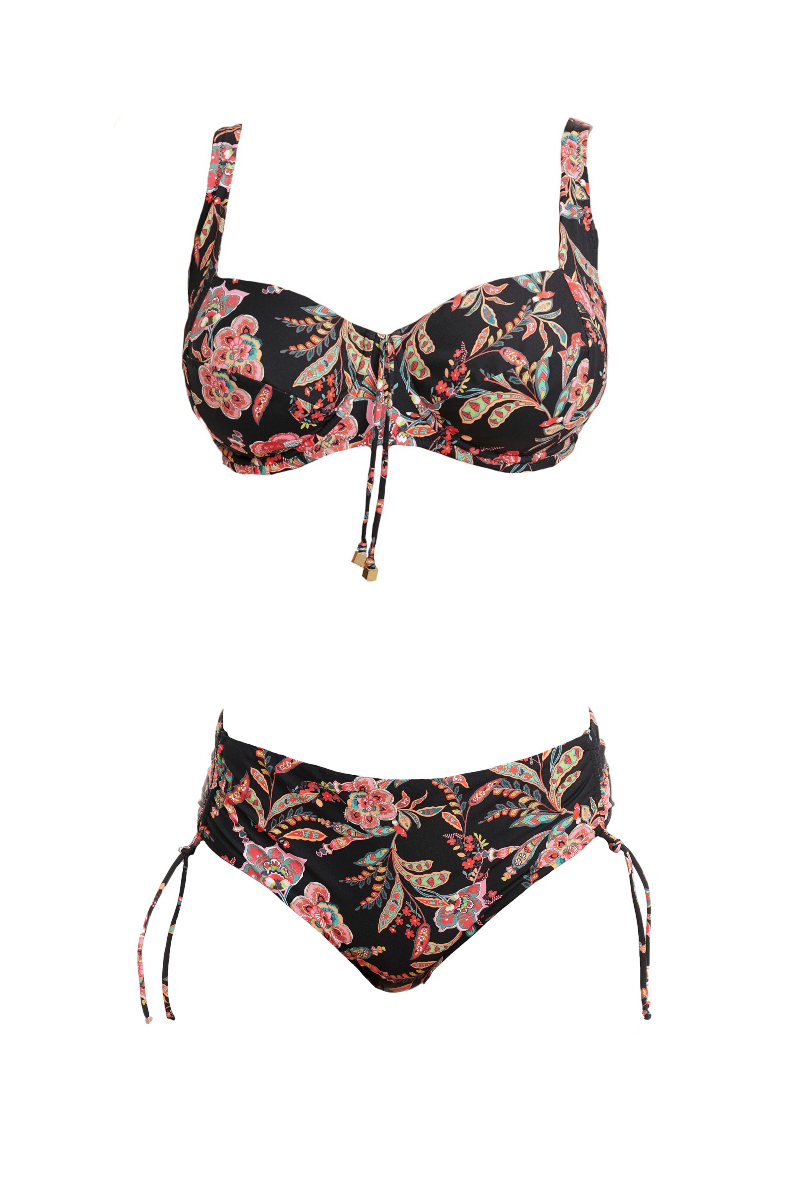 Erka Mare 22508 50217 Set Bikini Floral Μαύρο Skroutz gr