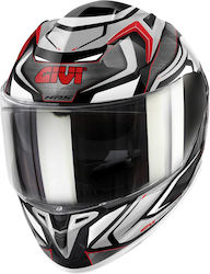 Givi H50.9 Atomic Full Face Helmet with Pinlock and Sun Visor Matt Black /Silver