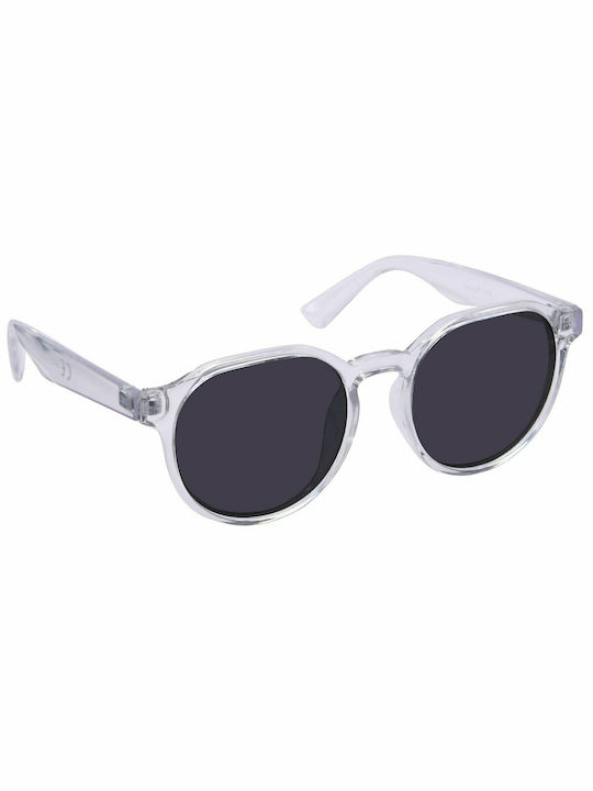 Eyelead L706 Слънчеви очила с Прозрачен Пластмасов Рамка и Черно Поляризирани Леща L 706