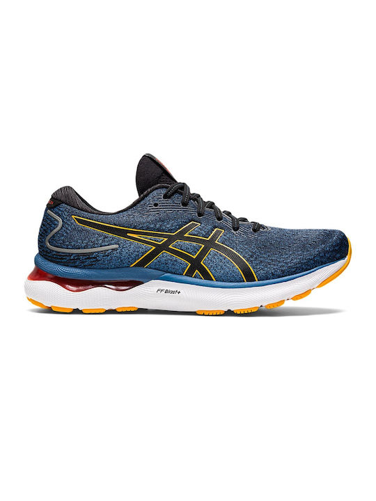 ASICS Gel-Nimbus 24 Men's Running Sport Shoes Azure / Amber