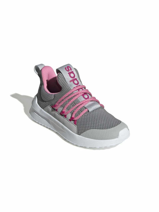 Adidas Αθλητικά Παιδικά Παπούτσια Running Lite Racer Jr Grey Two / Grey Three / Team Real Magenta