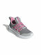 Adidas Αθλητικά Παιδικά Παπούτσια Running Lite Racer Jr Grey Two / Grey Three / Team Real Magenta