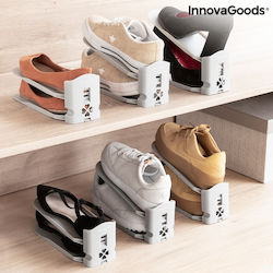 InnovaGoods Sholzzer Пластмаса Калъф за Обувки в Сив Цвят 6бр