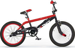 MBM Instinct 20" Kinder Fahrrad BMX mit Aluminiumrahmen Rot