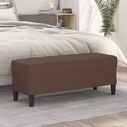 Столче за пейка Кафяв 100x35x41бр
