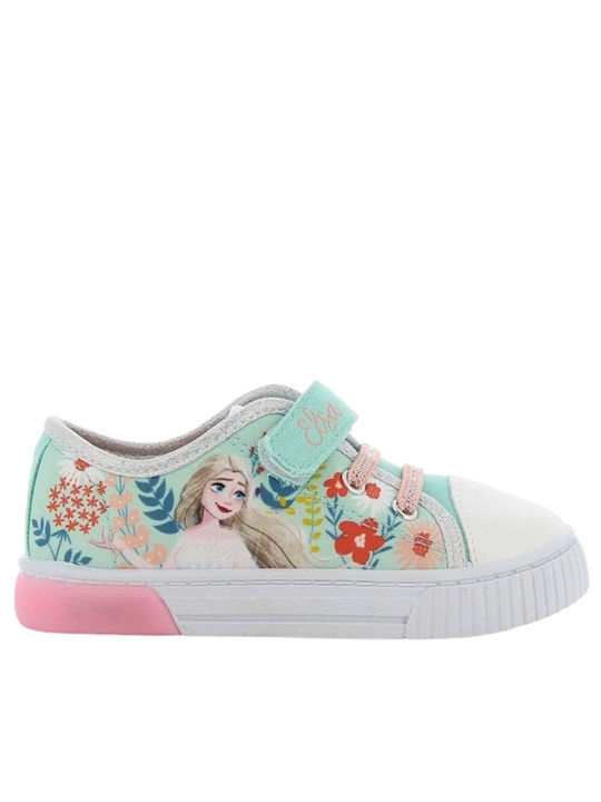 Disney Kids Sneakers with Lights Turquoise