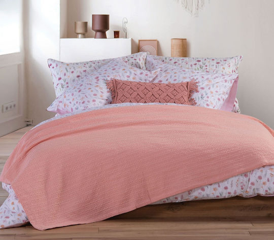 Nef-Nef Homeware Cool Υπέρδιπλη 220x240εκ. Salmon