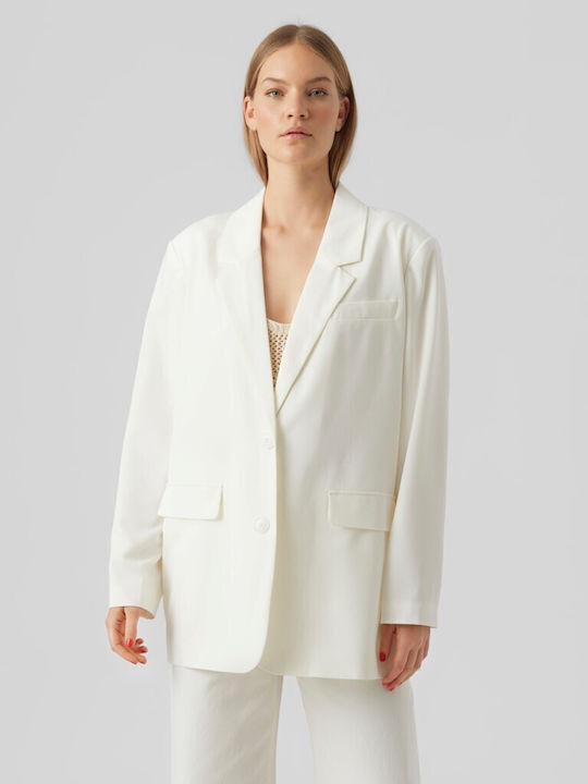 Vero Moda Women's Blazer White