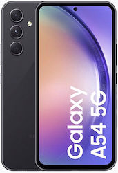 Samsung Galaxy A54 5G Две SIM карти (8ГБ/256ГБ) Страхотен графит