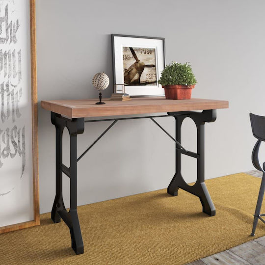 Schreibtisch 110x65x82cm Beige