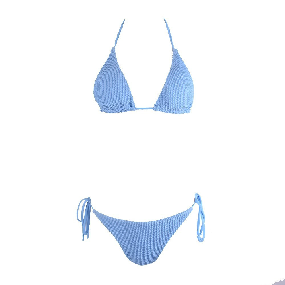 Famous Shoes Set Bikini Τριγωνάκι Brazil Γαλάζιο CP20214 BLUE Skroutz gr