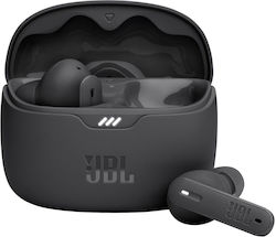 JBL Tune Beam В ухото Bluetooth Handsfree Безжични слушалки със Здравина за Спорт и Калъф за Зареждане Черна