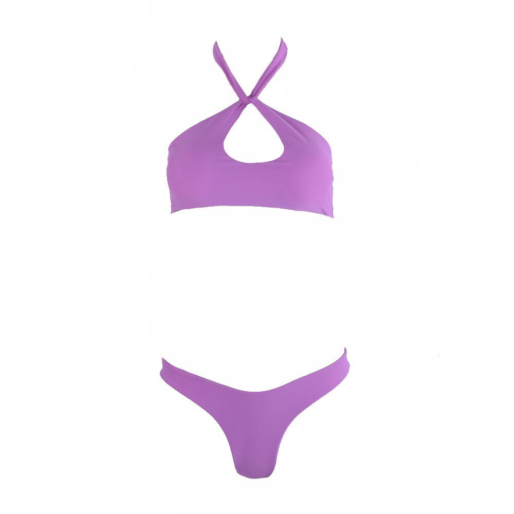 Famous Shoes Set Bikini Τριγωνάκι Μωβ CP202556 PURPLE Skroutz gr